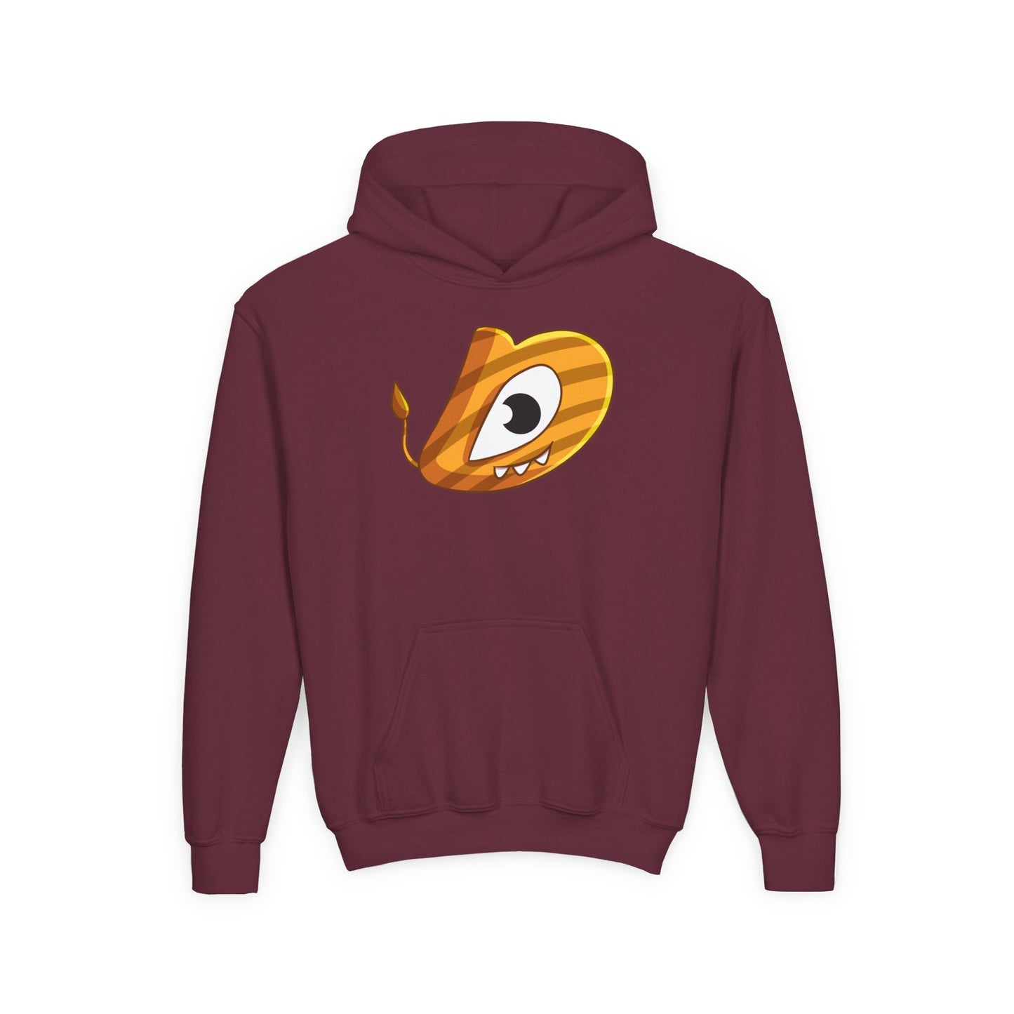 Whimsical Youth Hoodie with Playful Design, Cute Sweatshirt for Kids, Fun Gift for Birthdays, Cozy Winter Wear, Cartoon Style