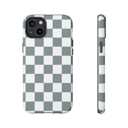 Stylish Checkerboard Phone Case, Durable Phone Cover, Unique Gift, iPhone 17 Pro, 17, 17 Air, 16, 15, 14, 13, 12, 11, X, XR, XS MAX