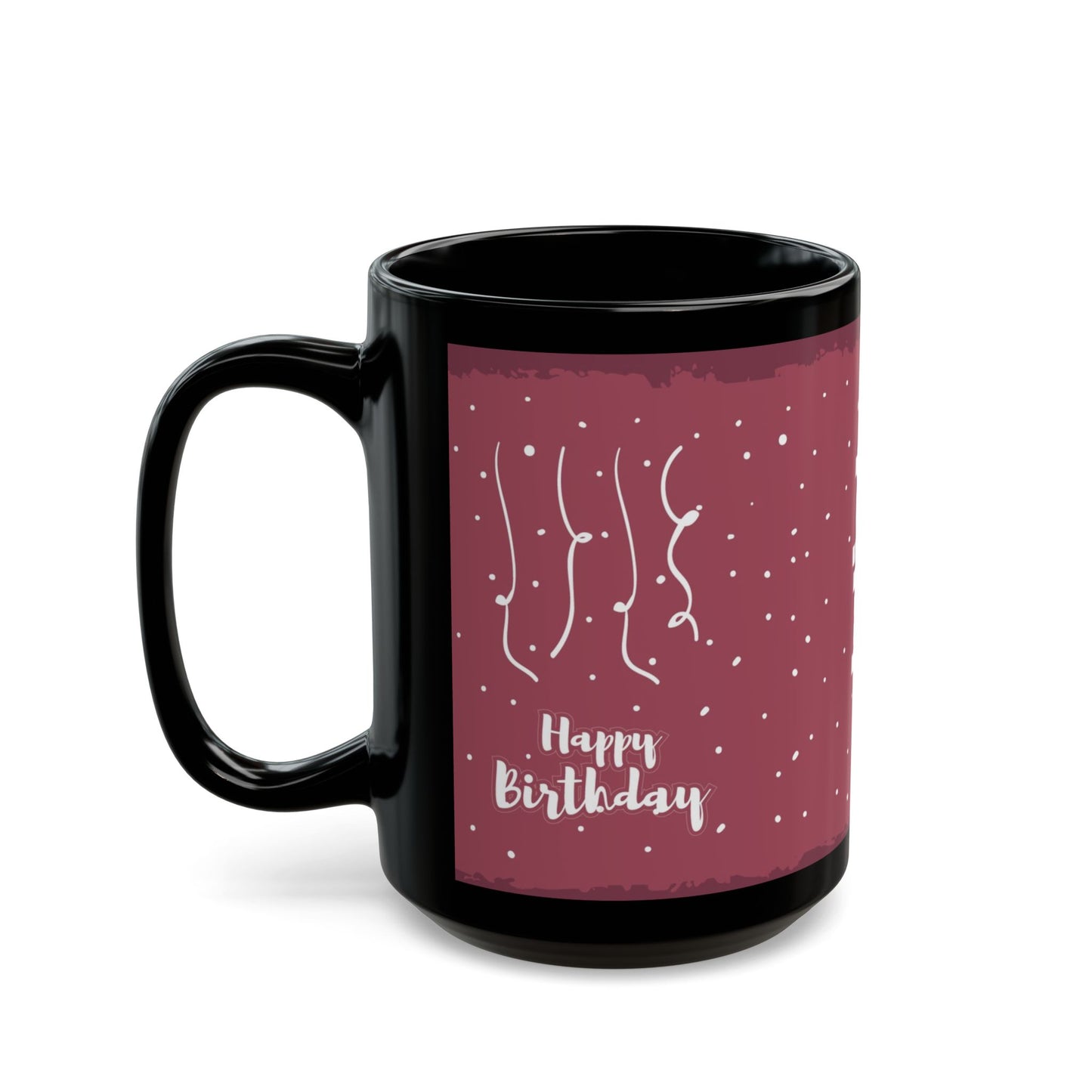 Personalized Birthday Mug, Custom Name Coffee Cup, Unique Gift for Him or Her, Holiday Cheer, Celebrate in Style, Birthday present