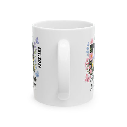 Its Dr Actually Mug Personalized Floral Mug Custom Doctor Mug Future Doctor Gift Doctor Graduation Mug Phd Personalized Gifts