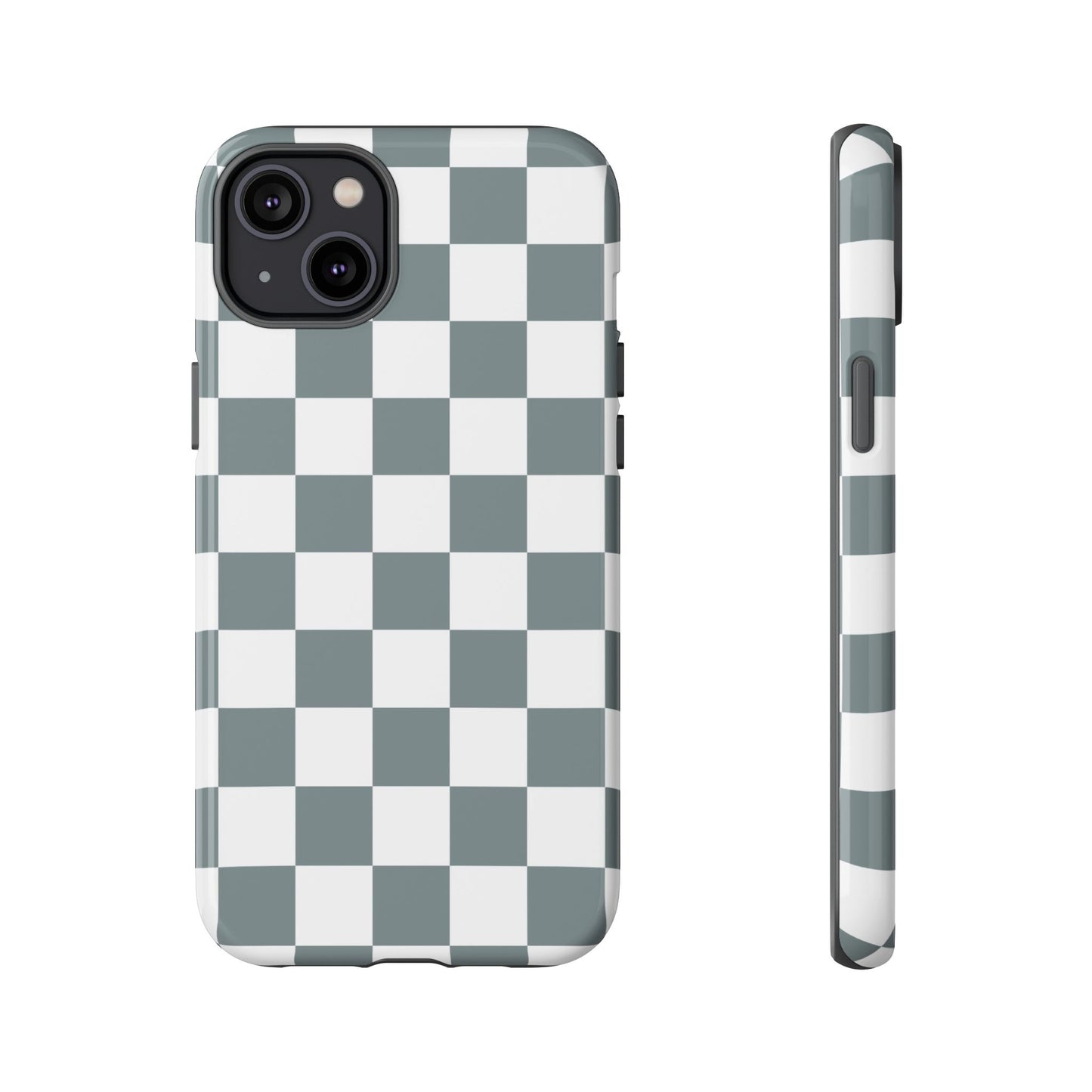 Stylish Checkerboard Phone Case, Durable Phone Cover, Unique Gift, iPhone 17 Pro, 17, 17 Air, 16, 15, 14, 13, 12, 11, X, XR, XS MAX