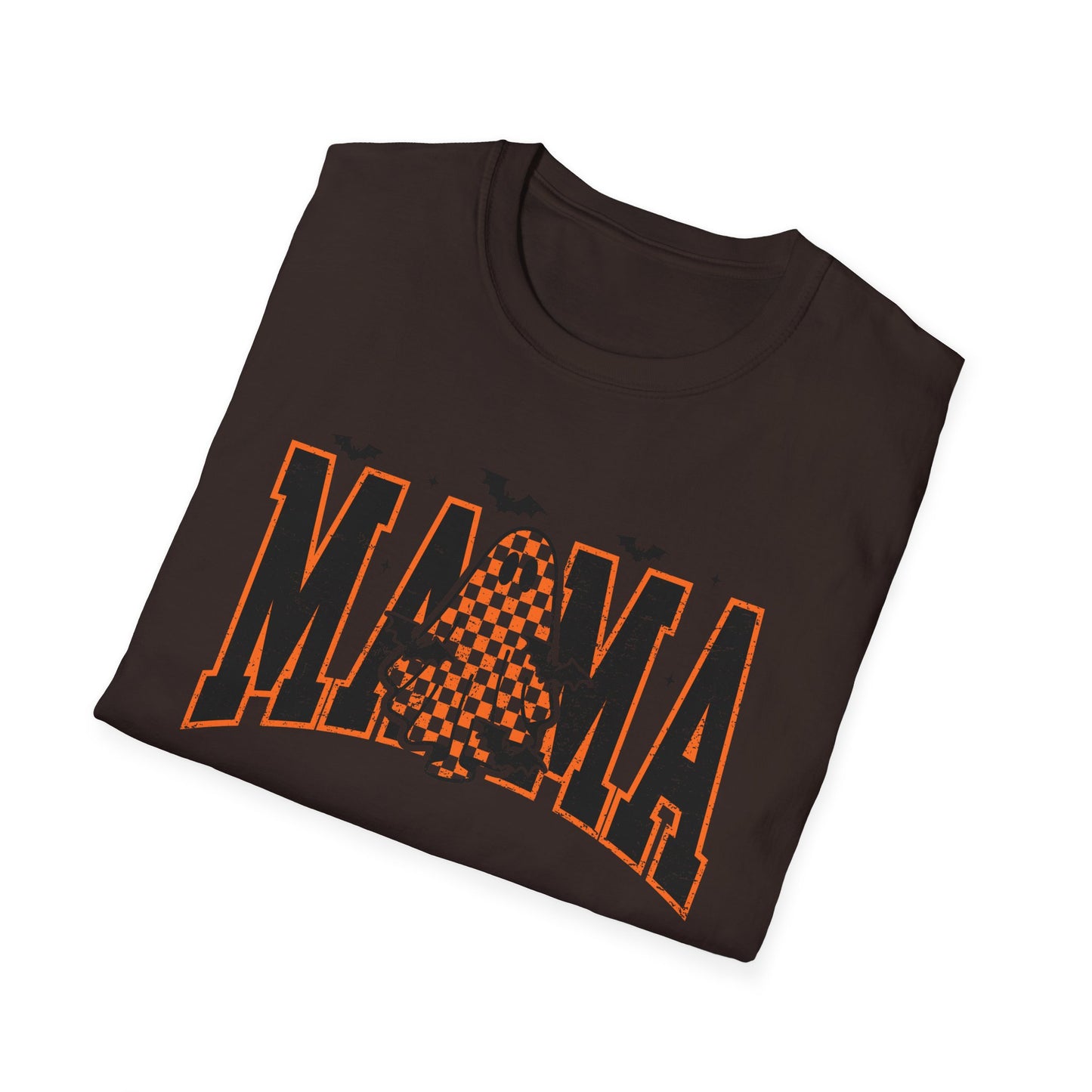 Mama Ghost Graphic T-Shirt, Halloween T-Shirt, Halloween Shirt, Casual Wear, Gift for Mom, Cute Tee for Fall