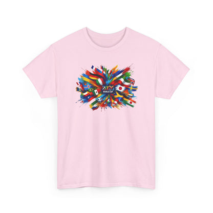 2026 International Football Tee. World Flags T-Shirt, Colorful Countries Art Tee, North America Tour Souvenir Shirt | Global Unity Fan Gift