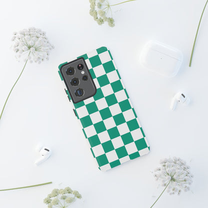 Checkerboard Phone Case | Samsung Galaxy S25, S25 Plus, S24, S24 Plus, S24 Ultra, S23 S22, S22 Plus S21 Ultra, S21 FE, S20+ Tough Cases
