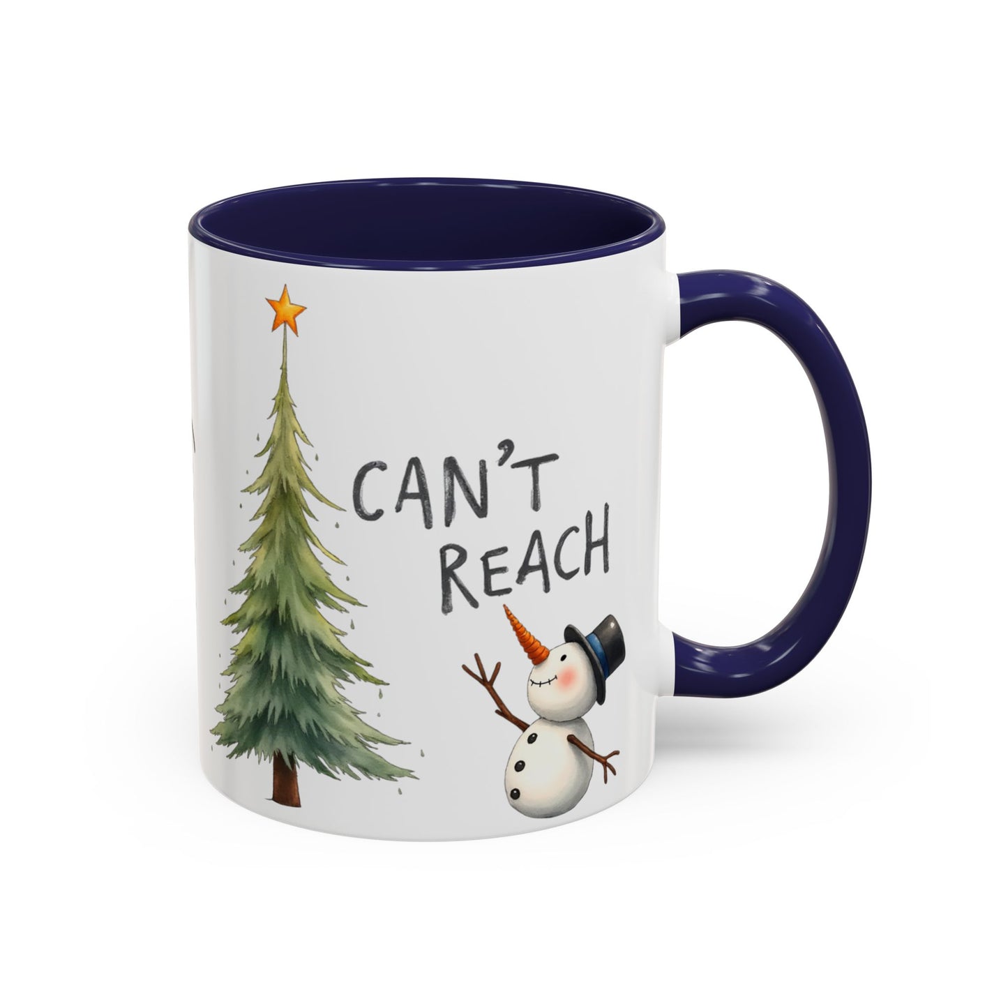 Personalized Holiday Coffee Mug, Cute Snowman Design, Winter Drinkware, Festive Gift, Custom Name Mug, Christmas Day Gift