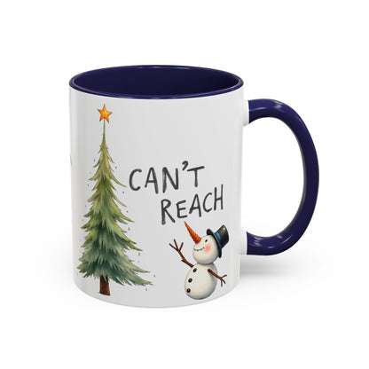 Personalized Holiday Coffee Mug, Cute Snowman Design, Winter Drinkware, Festive Gift, Custom Name Mug, Christmas Day Gift