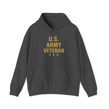U.S. Army Veteran Hooded Sweatshirt, Military Appreciation Gift, Unisex Sweatshirt, Veterans Day Gift, Comfortable Hoodie, Casual Wear