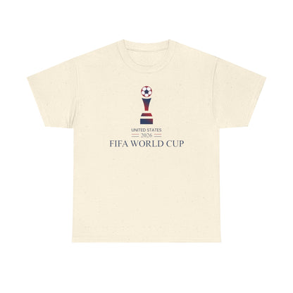 Soccer Trophy Graphic Tee | USA Soccer Shirt | USA Tournament T-Shirt, 2026 World Cup USA T-Shirt, Political Soccer Fan Tee