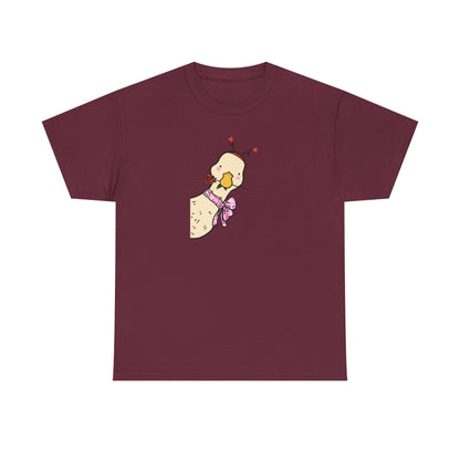 Cute Duck Shirt Kawaii Ducky Tee | Bow Duck T-Shirt | Cute Animal Top | Aesthetic Graphic Tee | Gift for Women Girls Teens