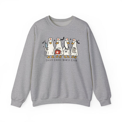 Funny Nurse Crewneck Sweatshirt for Medical Professionals, Cozy Gift for Healthcare Workers, Casual Wear, Unique Nursing Apparel