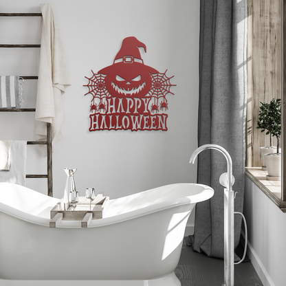 Happy_Halloween_Metal_Wall_Art_Red_Modern_Bathroom_Mockup.png