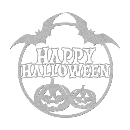 Happy_Halloween_Round_Metal_Wall_art_Silver_Transparent_Mockup.png